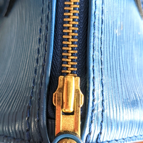 Louis Vuitton Speedy 25 Epi blue - Picture 11 of 15